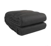 Glewi Nappe de Protection au Sol en Feutre Absorbant Ronde pour Spa et Piscines Gonflables de Protection Extérieure Noire 2M ou 4M de Diamètre (4m)