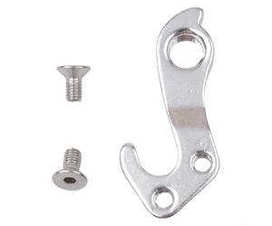 Glewi Patte de dérailleur arrière de vélo en acier #322175 pour Trek FX 7.2-7.6, 430/4500/6000 Disc 2010-2013 avec boulons (argent)