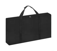 Glewi Sac de transport pour cabine de DJ, sac de rangement imperméable Oxford pour support de table de façade, étui de voyage résistant à la poussière, 120 x 13 x 58 cm, DJ mobile