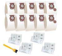 Glewi Sacs d'aspirateur en microfibre à 5 couches pour Miele Pure TU, S1 Guard/L1 Junior/Silence, filtration à 99,97 % avec joint sanitaire, lot de 4/10/20 (ensembles trimestriels)
