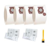 Glewi Sacs d'aspirateur en microfibre à 5 couches pour Miele Pure TU, S1 Guard/L1 Junior/Silence, filtration à 99,97 % avec joint sanitaire, lot de 4/10/20 (ensembles mensuels)