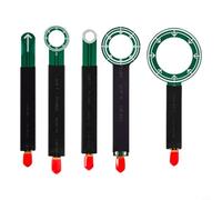 Glewi Sonde magnétique conductrice en champ proche, kit d'antenne conductrice pour analyse CEM, lot de 5 PCB en cuivre pour détection de source de bruit