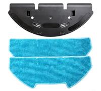 Glewi Support de balai et coussinets en microfibre pour aspirateur robot BObsweep Ultra-Vision Pet (1+2)