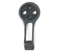 Glewi Support d'ordinateur Garmin pour guidon xXx, support en nylon pour compteur kilométrique GPS compatible avec Bryton pour CATEYE, kit noir avec bases