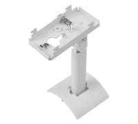 Glewi Support mural réglable pour haut-parleur Bose Cube, support pivotant et inclinable en ABS, support audio peu encombrant pour la maison et le bureau (blanc)
