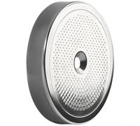 Glewi Tête d'infusion en acier inoxydable et joint en silicone pour kit d'anneau pour machine à café ECO310 155 221 facile à nettoyer (filtre)