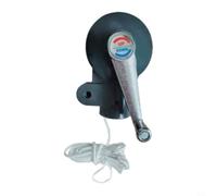 Glewi Umbrella Crank Handle Replacement with 3.45m Cord, Sturdy PE Patio Umbrella Accessories for Garden Deck Outdoor Repair
