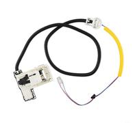 Glewi W11307244 Interrupteur de verrouillage de couvercle de lave-glace pour Kenmore pour Roper, W10682535 AP6832601 Ensemble de loquet de porte, pièce de réparation en plastique ABS