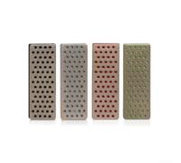 GLFLOW Affûteur de bord de ski, affûteur de bord de snowboard, tondeuse pour snowboard et réglage de ski, outil portable ABS/métal avec kit de limes diamant à 4 grains (lime)