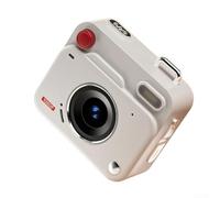 GLFLOW Appareil photo numérique rétro CCD avec capteur 8 MP HD 1080p Photo Vidéo Capture, compact pour étudiant, voyage, stabilisation électronique de l'image (blanc)