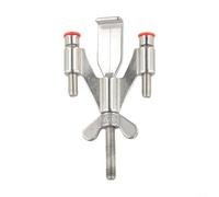 GLFLOW Butée de porte portable en acier inoxydable avec barres réglables pour ouverture vers l'intérieur Dispositif de voyage antivol (longueur)
