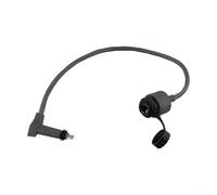 GLFLOW Câble d'extension Ethernet Starlink pour routeur SPX vers V2, étanche IP68, FTP, CAT5E FTP, 1200 Mbps, 0,5 m gris (coude A)