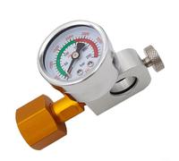 GLFLOW CGA320 Adaptateur de connexion rapide pour type de cylindre terra, station de recharge avec raccord W218-14 pour bouteilles de gaz (1-1# CGA320 sans jauge)