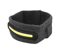 GLFLOW Chapeau de course en coton évacuant la transpiration avec lampe frontale LED intégrée, couvre-chef de sport respirant avec 3 modes d'éclairage pour jogging, cyclisme, randonnée, camping