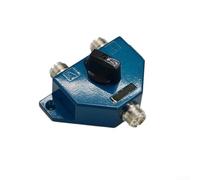 GLFLOW Commutateur coaxial CA201, 2 positions 1,8-600 MHz, outil manuel d'antenne, connecteur UHF femelle SO239 50 Ohm