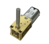 GLFLOW Compact DC pour moteur à engrenage à vis sans fin pour projets | Multi-tension 3 V/6 V/12 V, design compact, couple élevé, faible, pour robotique et véhicules intelligents