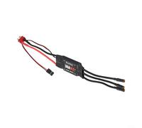 GLFLOW Contrôleur de vitesse ESC sans balais pour batteries 2-4S, courant d'éclatement continu 35 A 50 A, 5 V 2 A pour un contrôle fluide de l'accélérateur (C)