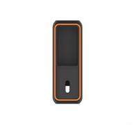 GLFLOW Coque en silicone pour batterie externe Anker Zolo 25 000 mAh 165 W, protection complète avec découpes précises, noir, blanc, orange, 16,1 x 5,9 x 5,7 cm (noir orange)