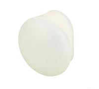 GLFLOW Couvercle diffuseur de lumière souple en silicone pour appareil photo flash Speedlite Photographie Lampe modulaire Blanc 11,9 cm