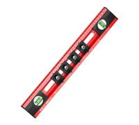 GLFLOW Électricien professionnel pour niveau à bulle avec gabarit de perçage pour un positionnement précis de l'alésage et un alignement vertical horizontal dans l'amélioration de la maison
