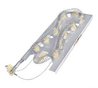 GLFLOW Élément chauffant pour sèche-linge avec fusible thermique et kit thermostat, pour modèles W11344457 W11045584 WP3387747