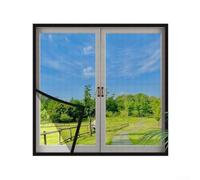 GLFLOW Film d'intimité pour fenêtre, pour stores, moustiquaire pour fenêtres et portes, matériau PP, 120 x 140 cm, facile à couper et à installer (120 x 140 cm)