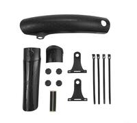 GLFLOW Garde-boue arrière de vélo, réglable, montage rapide, pour VTT 26"/27,5"/29,2", largeur des pneus jusqu'à 70 mm (arrière uniquement)