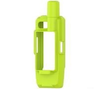 GLFLOW GPSMAP-H1 Coque de protection en silicone compatible avec Garmin GPSMAP-H1, anti-chute, coque souple noire (vert fluo)
