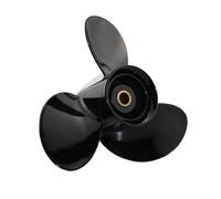 GLFLOW Hélice de bateau, hélice de bateau à 3 pales en alliage d'aluminium, 9 1/4 x 9, 14 dents, pour Mercury pour MARINER pour TOHATSU pour Nissan hors-bord 9,9 à 20 HP