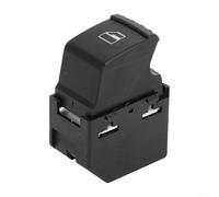 GLFLOW Interrupteur lève-vitre pour Skoda Fabia I Hatchback Estate Berline 1999-2008, remplace 6Y0959855, bouton de commande en plastique noir