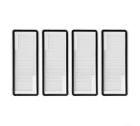 GLFLOW Kit de filtres pour YJCC027, lot de 4 filtres lavables et réutilisables compatibles avec les aspirateurs Narwal pour Freo X10 Pro et YJCC027