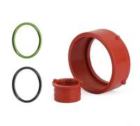 GLFLOW Kit de joints toriques V6 Diesel Turbo - Joint d'admission de reniflard et joint torique pour moteur diesel Mercedes OM642 3.0L V6 - 4 pièces