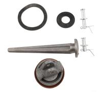GLFLOW Kit de remplacement de piston de pompe de type 75, piston en fonte avec valve de piercing de nez, boulons et faux joints pour