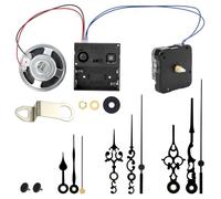 GLFLOW Kit de réparation de mouvement pour aiguilles d'horloge 13 mm 17 mm Tige de boîte à musique Carillon Westminster Pièces de synchronisation (17 mm-A)