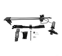 GLFLOW Kit porte-roue de secours en métal ABS pour Fiat Ducato/Boxer/Relais/pour Jumper 2006+, OEM 1384129080 1374097080
