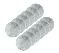 GLFLOW Lot de 12 chiffons de nettoyage de fenêtre pour robot Liectroux YW610 HCR-10 et HCR-09 - Lavables