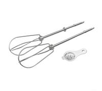 GLFLOW Lot de 2 batteurs à main en acier inoxydable pour mixeurs Kenwood, batteur de rechange robuste (D x 2)