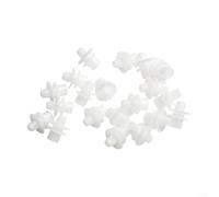 GLFLOW Lot de 20 clips d'arche de roue en plastique, pour Smart Fortwo City pour CABRIO 450 451 1999-2007, garde-boue arrière
