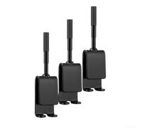 GLFLOW Lot de 3 adaptateurs de perceuse pour pêche à la glace, pour installation de bidonville, outil de cheville entièrement en métal pour un perçage rapide et stable, 720 g chacun