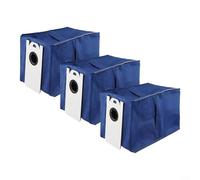GLFLOW Lot de 3 ou 5 sacs à poussière pour aspirateur robot Eufy C20, C10, sacs à poussière jetables à 4 couches