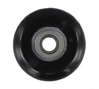 GLFLOW Lot de 4 roues de siège de machine à ramer, avec roulement 8 x 43 x 11 mm pour équipement de fitness, sièges de rameur, roues de gymnastique/roulettes