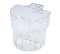 GLFLOW Lot de 8 supports de plantes d'aquarium en plastique transparent avec crochet pour culture de plantes aquatiques et décoration d'aquarium (B)