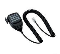 GLFLOW MC59 Microphone pour radios Kenwood TM271A TM281A TM471A TMD710A TMV71A avec entrée code 16 bits, microphone antibruit et bouton de raccourci intégré pour un fonctionnement efficace