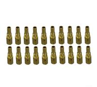 GLFLOW MIG MAG Support de pointes de contact, 140.0001 pièces compatibles avec le refroidissement par air, pour torche de soudage Binzel MB25 25AK en laiton