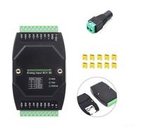 GLFLOW Module d'acquisition de données analogiques à 8 canaux, résolution 12 bits, tension large CC 7-36 V, pour RS485 pour modbus RTU Communication (B)