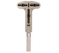 GLFLOW Ouvre-boîtier de montre avec grand design à trois griffes, outil de réparation réglable de 65 mm