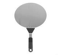 GLFLOW Pelle à pizza professionnelle en acier inoxydable avec poignée ergonomique pour pain, gâteau, pâtisserie, outil de cuisine 10/12" (30,5 cm)