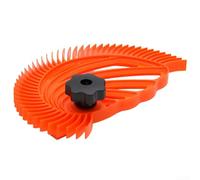 GLFLOW Planches de bois pour scie à table et défonceuse, guide de sculpture en alliage ABS avec motif hérisson, orange