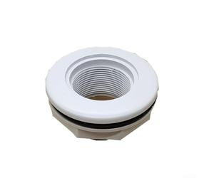 GLFLOW Raccord d'entrée fileté femelle de 3,8 cm avec joint et écrou de blocage pour cloison de piscine Hayward SP1023