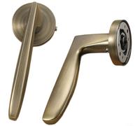 GLFLOW Serrure de porte magnétique en alliage d'aluminium avec mécanisme de fermeture silencieux et design minimaliste moderne dans le nouveau style chinois (E)